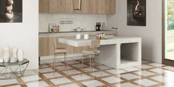 Photo Of Porcelain Stoneware Floors In The Kitchen