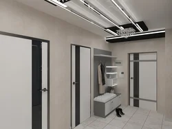 Mənim koridorum yüksək texnologiyalı üslubda fotoşəkildə