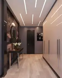Hallway ceiling lighting design