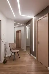 Дизайн подсветка потолка прихожей