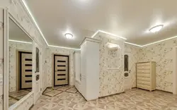 Koridorda asma tavan variantlarının fotoşəkili