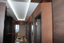 Photo of suspended ceiling options in the hallway
