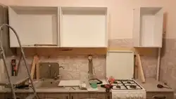 Как повесить кухню в квартире фото