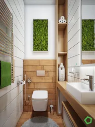 Современный дизайн ванны и туалета раздельно