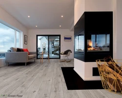 Floor Design In The Living Room Photo Laminate