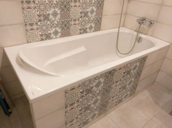 Bathtub finishing inexpensive photo