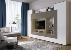 Modern Modular Living Rooms In The Interior Photo