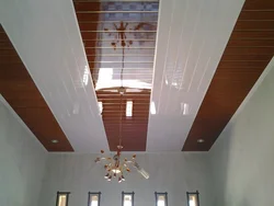 Interior Ceilings In Kitchens Made Of PVC Panels
