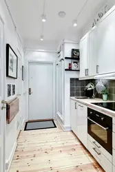 Кухня при входе в квартиру фото