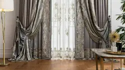 Curtain design for the living room in a modern style 2023 interior photos