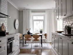 Кухня в скандинавском стиле дизайн интерьера