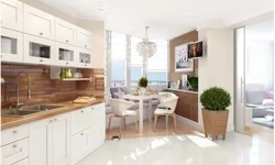 Scandinavian style kitchen interior design