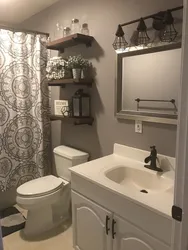 Renovation of a small bathroom and toilet photo