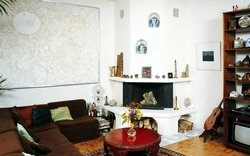 Living room corner design
