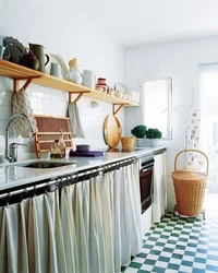 Thread curtains for the kitchen photo how beautiful