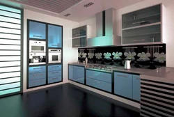 Glass Kitchen Design Photo