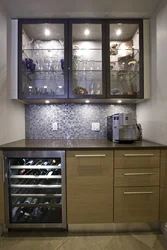 Glass kitchen design photo