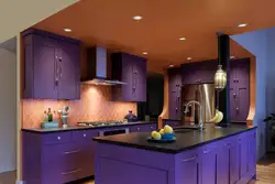 Color scheme of kitchen facades photo