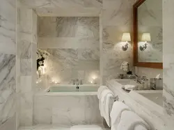 Bath toilet design white marble