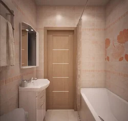 Варианты дизайна плитки в ванной хрущевки