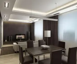 Ceiling Kitchen Living Room Design