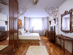 Lady's bedroom interior