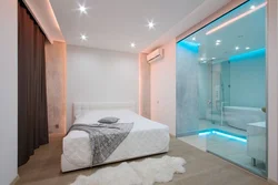 Інтэр'ер ваннага пакоя спальні