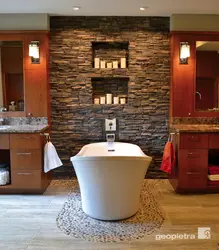 Ванная комната из искусственного камня фото