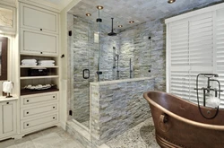 Bathroom Made Of Artificial Stone Photo