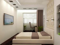 Inexpensive bedroom interior