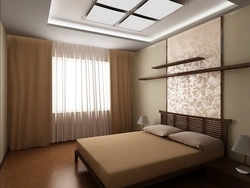 Inexpensive bedroom interior