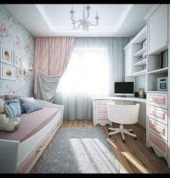 Girls bedroom photo design