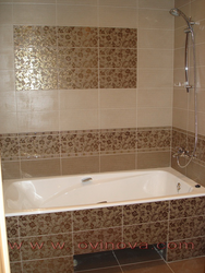 Inexpensive tile bath photo