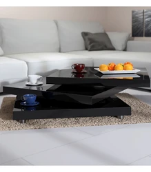 Stylish tables for the living room photo