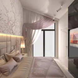 Шторы для спальни в современном стиле 2023 года фото