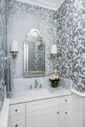 Wallpaper for bathroom waterproof photo