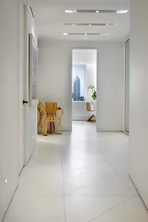 Hallway Design White Floor