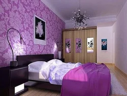 Wallpaper With Flowers For The Bedroom Combined Photo Design