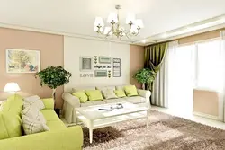 Дизайн гостиной фисташковый цвет