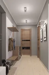 Corridor design for 3-room apartment