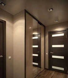 Corridor design for 3-room apartment