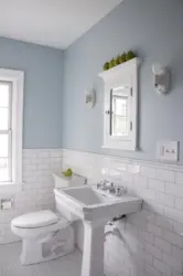 Painting bathroom tiles photo