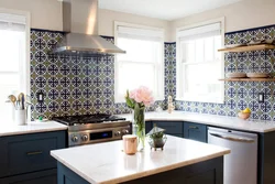 Kitchen Wallpaper Tile Photo