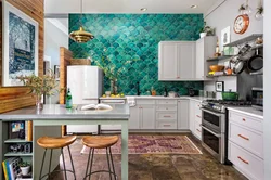 Kitchen Wallpaper Tile Photo
