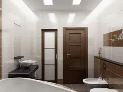 Interior Doors In The Bathroom Interior