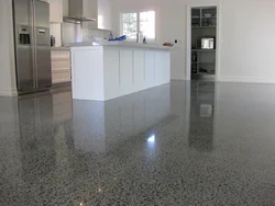 Photo Of Self-Leveling Floors In Apartments In The Kitchen