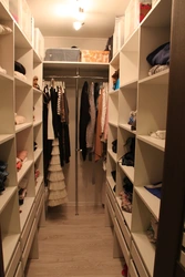 Design of a storage room in an apartment