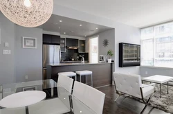 Kitchen Living Room Interior In High Style