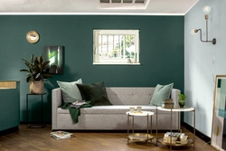 Emerald Color Combination With Other Colors In The Bedroom Interior