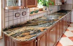 Material for kitchen countertops photo